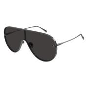 Alexander McQueen Stiliga solglasögon Am0481S Svart Black, Unisex