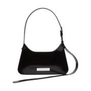 Acne Studios Svart Mini Axelväska Black, Dam