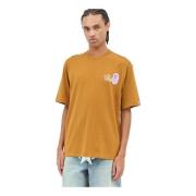 A Bathing APE Kursivt Logotyp Bomull T-shirt Yellow, Herr