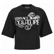 Versace Jeans Couture T-shirts och Polos Black, Dam