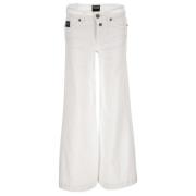 Versace Jeans Couture Byxor White, Dam