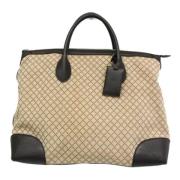 Gucci Vintage Pre-owned Canvas gucci-vskor Brown, Dam