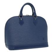 Louis Vuitton Vintage Pre-owned Laeder louis-vuitton-vskor Blue, Dam