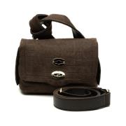 Zanellato Stiliga Postina Jones Caiman Baby Väskor Brown, Dam