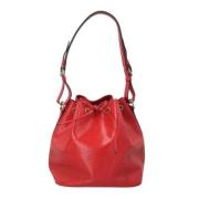 Louis Vuitton Vintage Pre-owned Laeder axelremsvskor Red, Dam