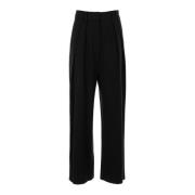 Staud Svarta Byxor Luisa Pant Black, Dam