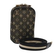 Louis Vuitton Vintage Pre-owned Canvas necessrer Black, Dam