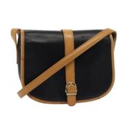 Celine Vintage Pre-owned Laeder axelremsvskor Black, Dam