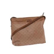 Gucci Vintage Pre-owned Canvas gucci-vskor Brown, Dam