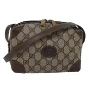 Gucci Vintage Pre-owned Laeder gucci-vskor Beige, Dam