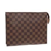 Louis Vuitton Vintage Pre-owned Canvas necessrer Brown, Dam