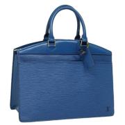 Louis Vuitton Vintage Pre-owned Laeder louis-vuitton-vskor Blue, Dam