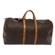 Louis Vuitton Vintage Pre-owned Canvas louis-vuitton-vskor Brown, Dam