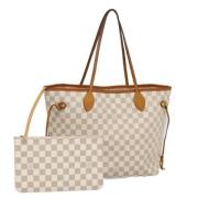 Louis Vuitton Vintage Pre-owned Canvas louis-vuitton-vskor White, Dam