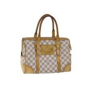 Louis Vuitton Vintage Pre-owned Canvas handvskor Beige, Dam