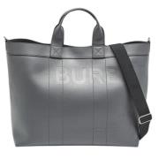 Burberry Vintage Pre-owned Laeder handvskor Gray, Herr