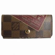 Louis Vuitton Vintage Pre-owned Tyg nyckelhllare Brown, Dam