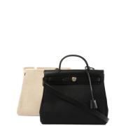 Hermès Vintage Pre-owned Tyg handvskor Black, Dam