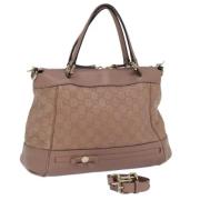 Gucci Vintage Pre-owned Canvas gucci-vskor Pink, Dam