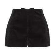 Valentino Garavani Svarta Shorts för Män Black, Dam