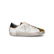 Philippe Model Vintage Mixage Blanc Cognac Sneakers White, Herr