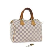 Louis Vuitton Vintage Pre-owned Canvas handvskor Beige, Dam