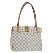 Louis Vuitton Vintage Pre-owned Canvas louis-vuitton-vskor White, Dam