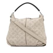 Louis Vuitton Vintage Pre-owned Laeder handvskor Beige, Dam