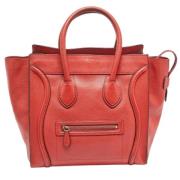 Celine Vintage Pre-owned Laeder celine-vskor Red, Dam