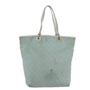 Gucci Vintage Pre-owned Canvas gucci-vskor Blue, Dam