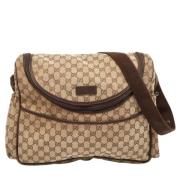 Gucci Vintage Pre-owned Laeder gucci-vskor Beige, Dam