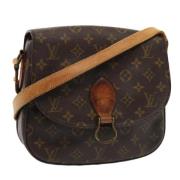 Louis Vuitton Vintage Pre-owned Canvas louis-vuitton-vskor Brown, Dam