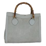 Gucci Vintage Pre-owned Mocka gucci-vskor Gray, Dam