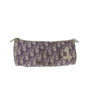 Dior Vintage Pre-owned Canvas dior-vskor Purple, Dam