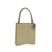 Dior Vintage Pre-owned Nylon dior-vskor Beige, Dam