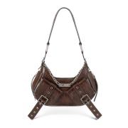 Biasia Shoulder Bags Brown, Dam