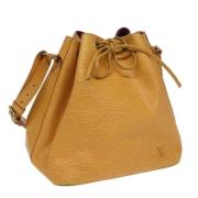 Louis Vuitton Vintage Pre-owned Laeder louis-vuitton-vskor Yellow, Dam