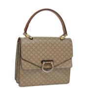 Celine Vintage Pre-owned Canvas celine-vskor Beige, Dam