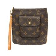 Louis Vuitton Vintage Pre-owned Canvas kuvertvskor Brown, Dam