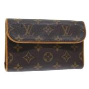 Louis Vuitton Vintage Pre-owned Canvas louis-vuitton-vskor Brown, Dam