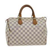 Louis Vuitton Vintage Pre-owned Canvas louis-vuitton-vskor Beige, Dam