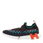 Hermès Vintage Pre-owned Stickat sneakers Multicolor, Dam