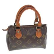 Louis Vuitton Vintage Pre-owned Canvas louis-vuitton-vskor Brown, Dam