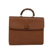 Gucci Vintage Pre-owned Laeder handvskor Brown, Dam