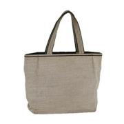 Prada Vintage Pre-owned Canvas totevskor Gray, Dam