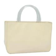 Prada Vintage Pre-owned Canvas prada-vskor Beige, Dam