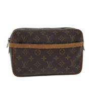 Louis Vuitton Vintage Pre-owned Canvas kuvertvskor Brown, Dam