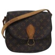 Louis Vuitton Vintage Pre-owned Canvas louis-vuitton-vskor Brown, Dam