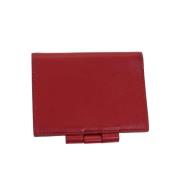 Hermès Vintage Pre-owned Laeder plnbcker Red, Dam