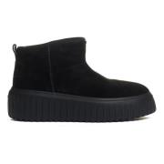 Hogan Svarta Mocka Sneakers Aw24 Black, Dam